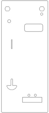 Faceplate - Cam Lock for 9500 & 9500VR