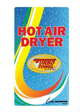 Decal for In-Bay Turbo Towel