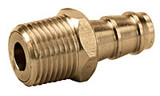 Foam Brush Brass Swivels - 1/2 MPT x 1/2 - 2 Hose Barbs