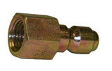 Quick Disconnect Plugs - 1/4" F Plug - Plated Steel