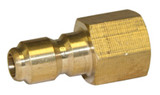 Quick Disconnect Plugs - 1/4" F Plug - Brass