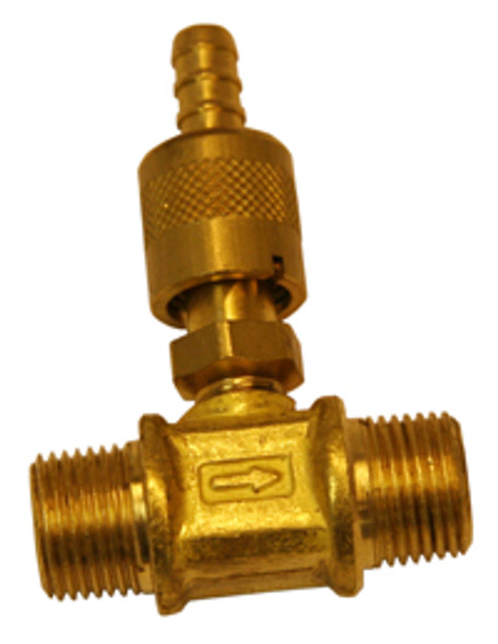 Downstream Injector - Standard - Adjustable - 1-2 GPM - Brass