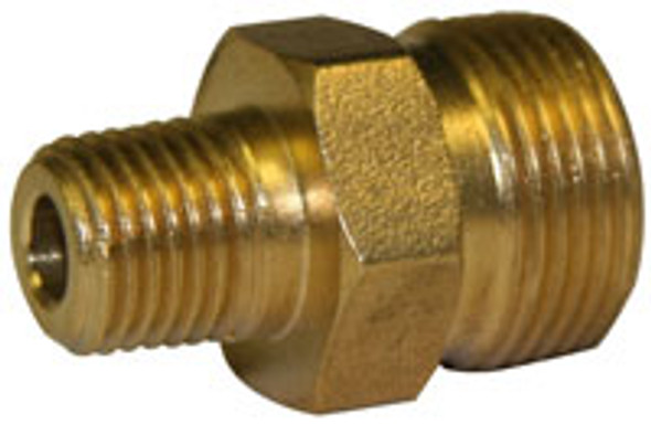 Twist Disconnect Plug - 1/4" MPT - Brass