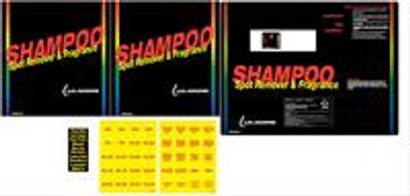 Black Decal for 12000 Series (Shampoo, Spot Remover & Fragrance Stations)