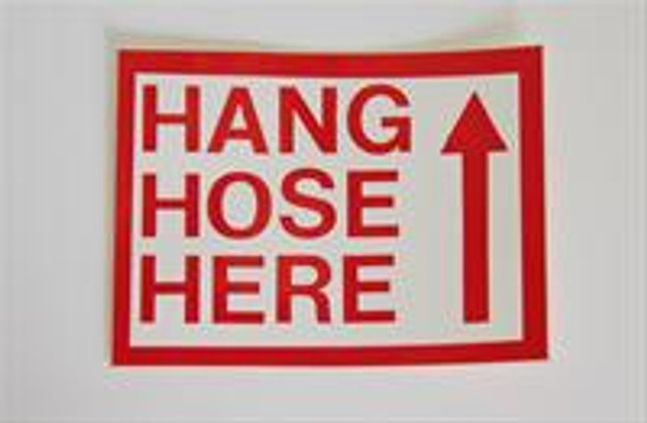 Hang Hose Here