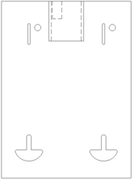 Faceplate - Pin Lock - Dual Coin Slots - Air/Vac & Water/Vac