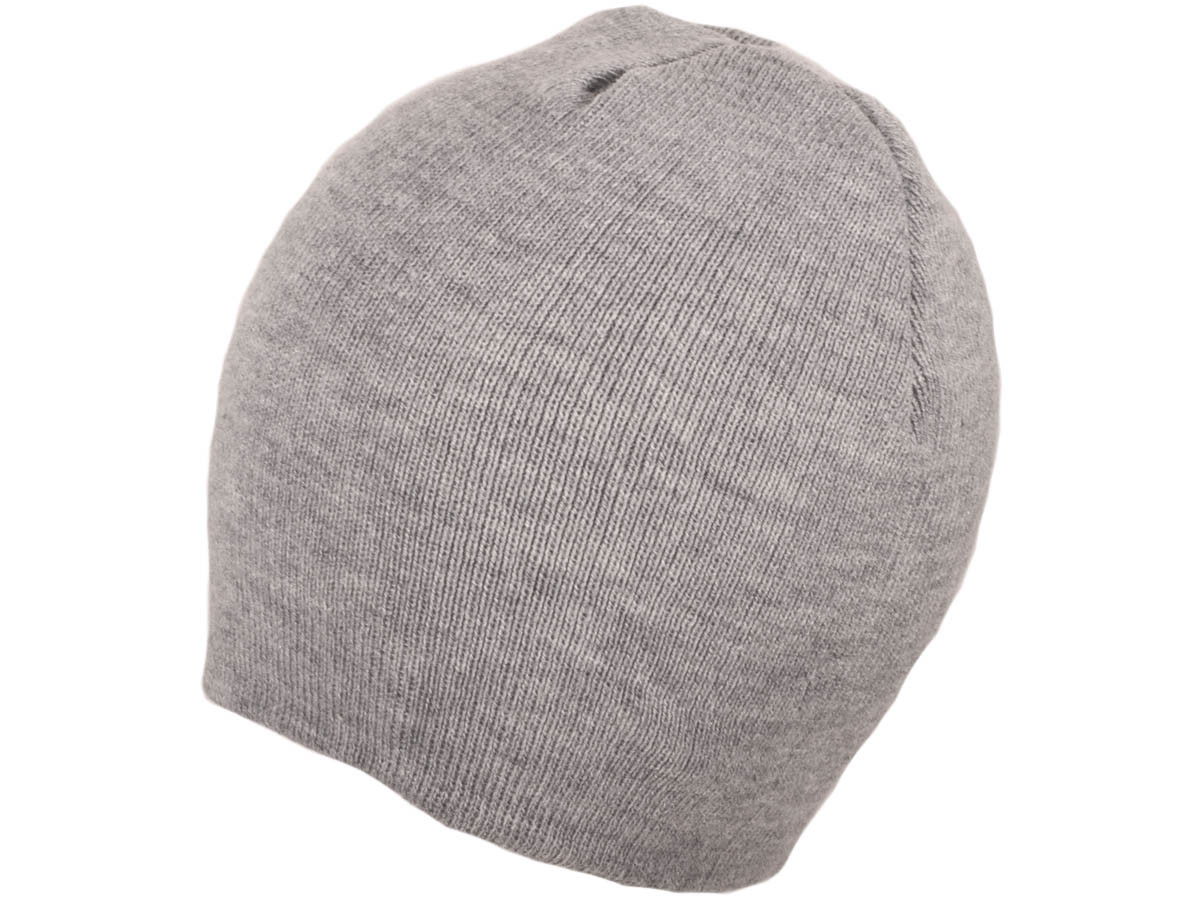 Wholesale BK Winter Plain/Blank Short Beanies Knit Hat Skull Toboggan Stocking Caps (Black)