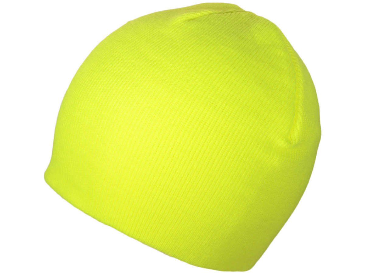 Wholesale BK Winter Plain/Blank Short Beanies Knit Hat Skull Toboggan Stocking Caps (Black)