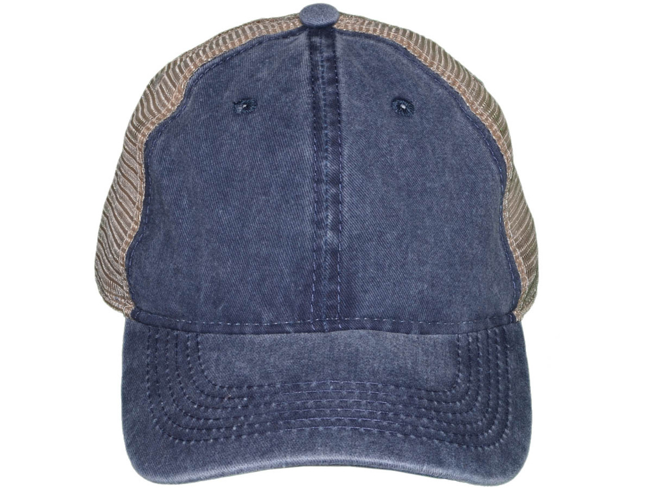 Wholesale Mesh Trucker Hats - BK Caps Low Profile Unstructured Pigment ...