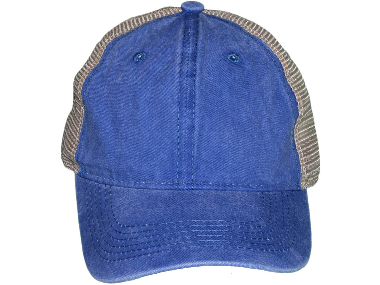 Wholesale Mesh Trucker Hats - BK Caps Low Profile Unstructured Pigment ...