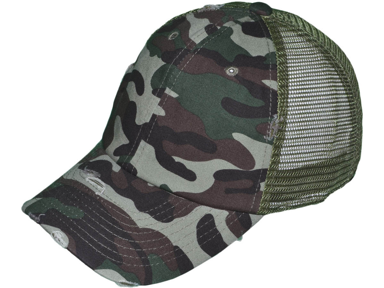 low profile camo hats