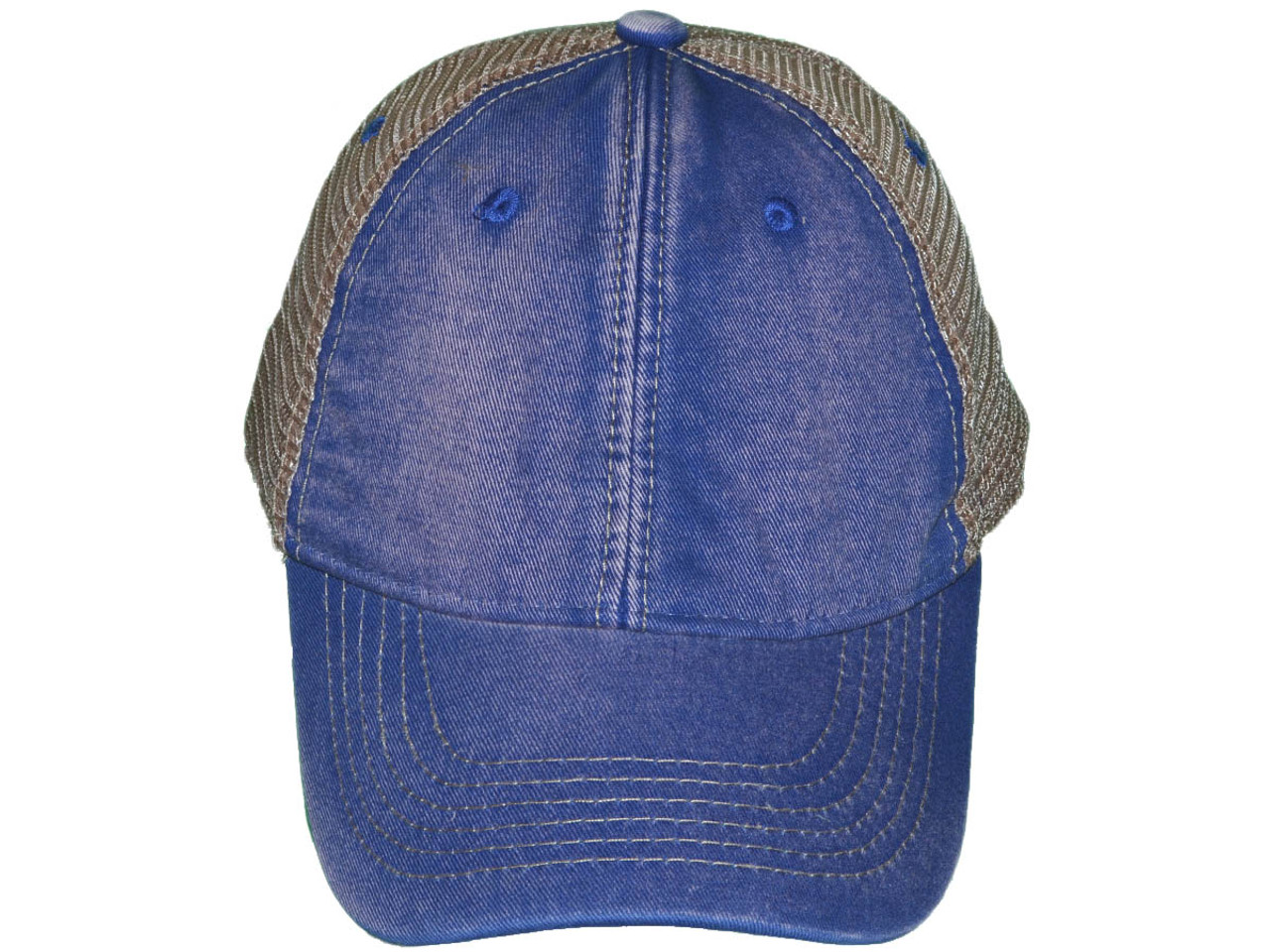 Vintage Trucker Hats - Unstructured Dirty Wash Cotton Low Profile BK Caps