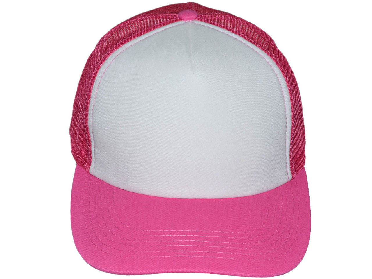 Wholesale Blank Cotton Foam Trucker Hats BK Caps Foam Front Mid