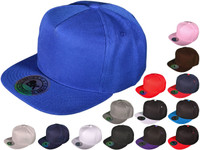 5 Panel Snapbacks - BK Caps Flat Bill Vintage Snapback Hats with Same Color Underbill all colors 5 Panel Snapbacks - BK Caps Flat Bill Vintage Snapback Hats with Same Color Underbill all colors