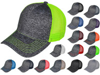 Melange Mesh Trucker Hats Melange Mesh Trucker Hats