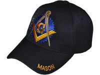 BK Caps Wholesale Embroidered "Mason" Masonic Baseball Caps - 5389 BK Caps Wholesale Embroidered "Mason" Masonic Baseball Caps - 5389