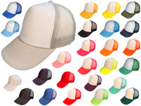 Blank Foam Trucker Hats - Wholesale 5 Panel Foam Mid Profile Caps all colors Blank Foam Trucker Hats - Wholesale 5 Panel Foam Mid Profile Caps all colors