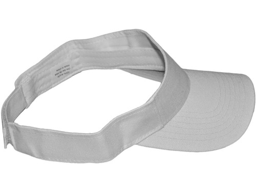 Wholesale Cotton Blank Sun Visors Hats (White)Blank Sun Visor Hats BK ...