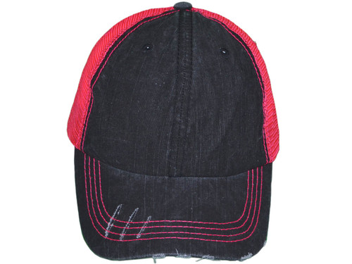 designer patched trucker hat — reworked vintage clothing and much more!