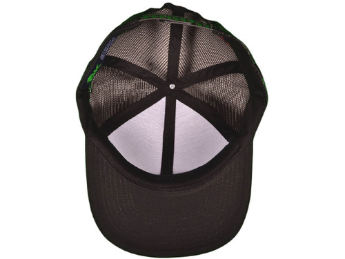 Wholesale Flat Bill SnapBack Mesh Trucker Caps Hats( Black ) HT_BKC_2997-BK