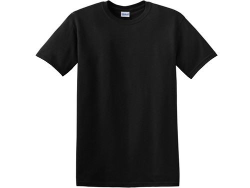 blank black tee