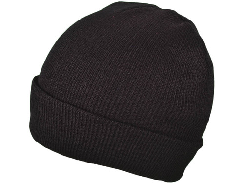 black knit cap