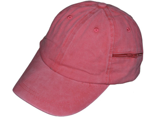 maroon baseball hat