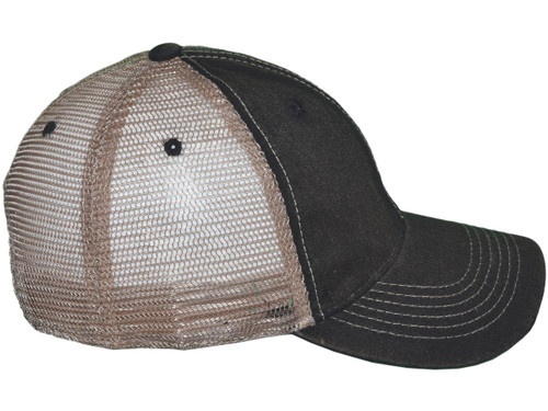 Dirty Wash Cotton Trucker Hats - Unstructured Vintage Plastic Snapback  Closure BK Caps (Choose color) - 5255