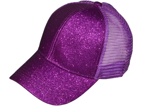 Glitter sales ball cap