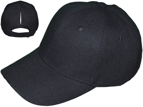 Blank Baseball Hats - BK Caps Structured 6 Panel Mid Profile - 22132