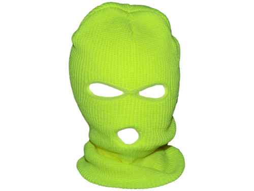Wholesale Winter 3-Hole Knitted Full Face Cover Ski Mask Adult Biker ...