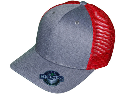 Twill Mid Profile Mesh Snapback Caps