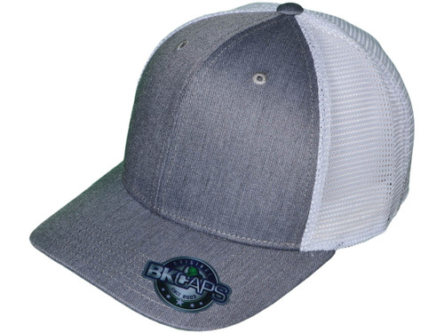Twill Mid Profile Mesh Snapback Caps