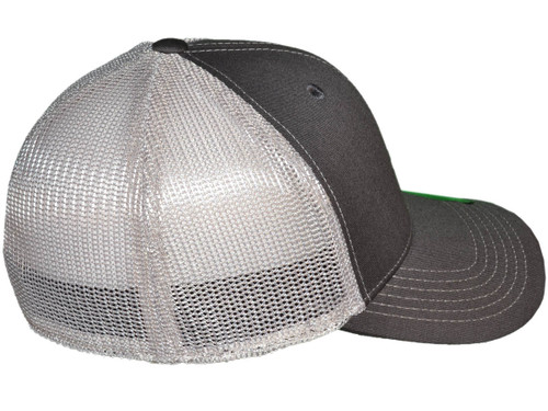 Flex Fitted Trucker Hats - 6 Panel Structured Slightly Curved Bill Compare  to Richardson 110 (Size M/L, 6 Colors) - 5356