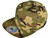 Blank Vintage Snapback Hats green camo 