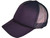 Blank Foam Trucker Hats - BK Caps Foam Front Mid Profile Mesh Back navy blue