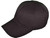 Blank Structured Baseball Hats black