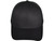 Blank Structured Cotton Mesh Trucker Hats black front