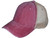 Pigment-Dyed Cotton Mesh Trucker Hats burgundy Khaki