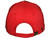 soft structured blank Polo Dad Hats red back