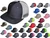 Blank Trucker Hats - 6 Panel SnapBack Mesh BK Caps  (Compare to Richardson Trucker Hats 112) - 5216