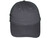 Blank Cotton Polo Dad Hats dark gray front