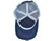 Vintage Mesh Trucker Hats navy blue white  under inside