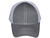 Contrast Stitching Trucker Hats dark gray white front