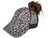 Ponytail Animal Print Vintage Trucker Hats Brown 