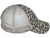 Ponytail Animal Print Vintage Trucker Hats Khaki side