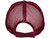 Vintage Trucker Hats - Low Profile Unstructured Cotton Mesh BK Caps burgundy back