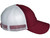 Vintage Trucker Hats - Low Profile Unstructured Cotton Mesh BK Caps burgundy white 2 tones side