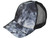 Tie-Dye Ponytail Trucker Hats - Low Profile Structured Cotton/Mesh Ladies BK Caps black