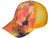 Tie-Dye Ponytail Trucker Hats - Low Profile Structured Cotton/Mesh Ladies BK Caps mustard 